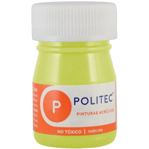 PINTURA ACRILICA LIMON HANZA POLITEC